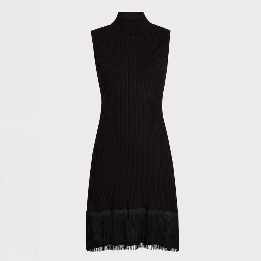 NWT Sam Edelman Hi Neck Mini Dress - Picture 2 of 6